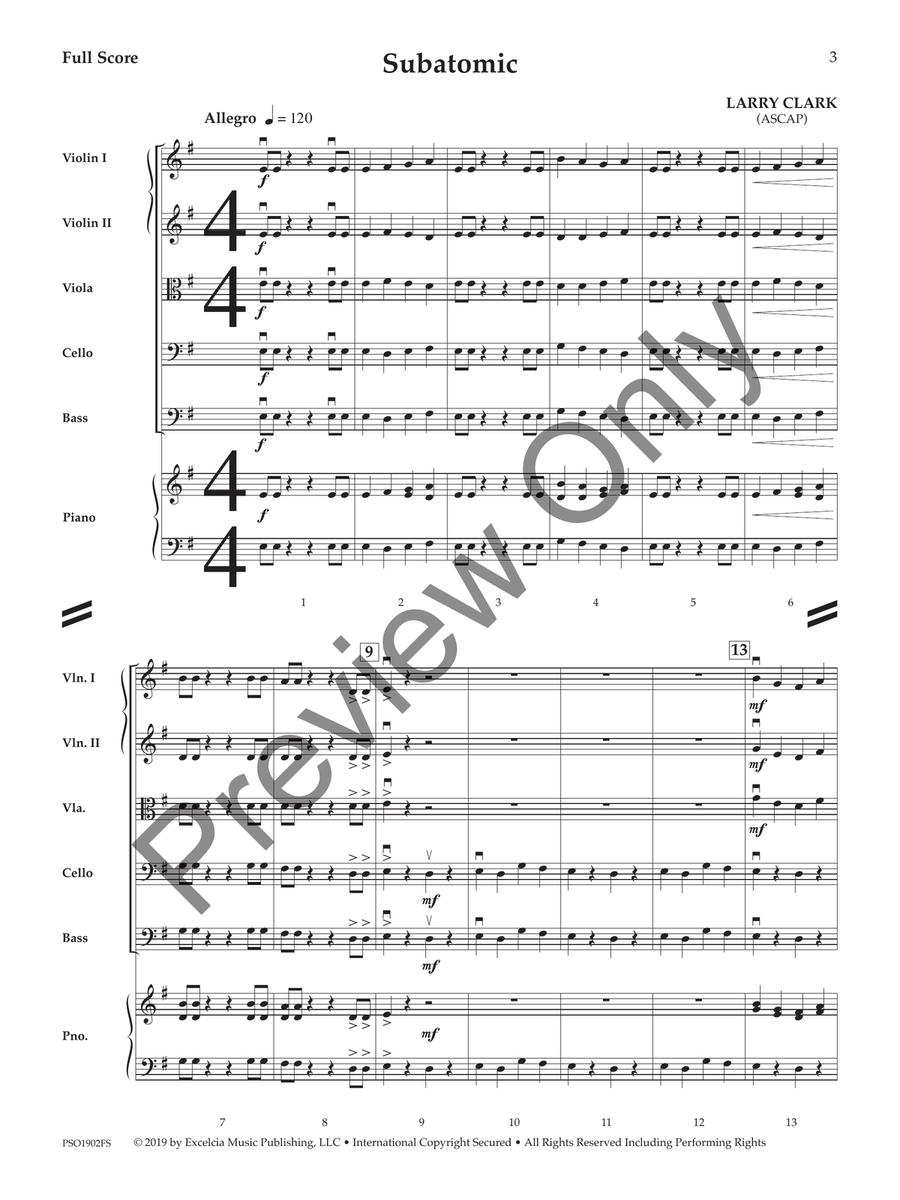Subatomic String Orchestra scores gallery preview page 2