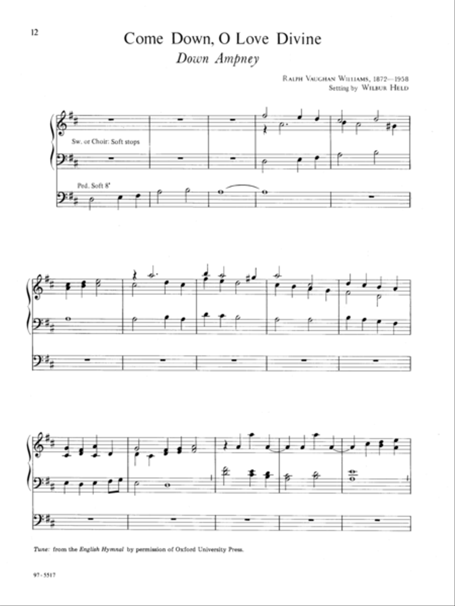 Hymn Preludes for the Pentecost Season Organ scores gallery preview page 5