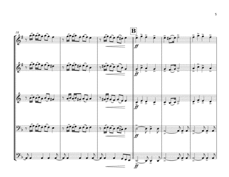 Azerbaijani National Anthem for Brass Quintet (MFAO World National Anthem Series) image number null