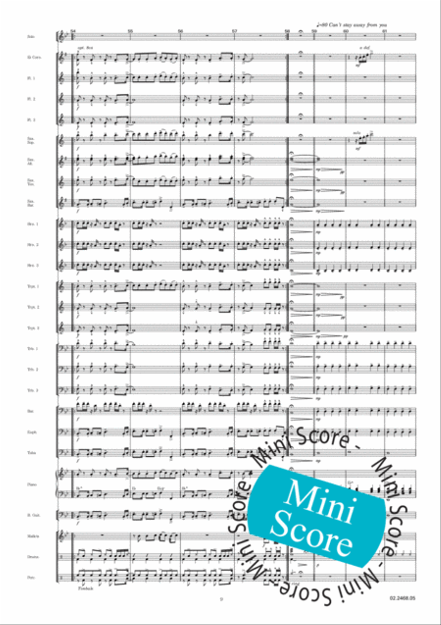Gloria Estafette Big Band scores gallery preview page 13
