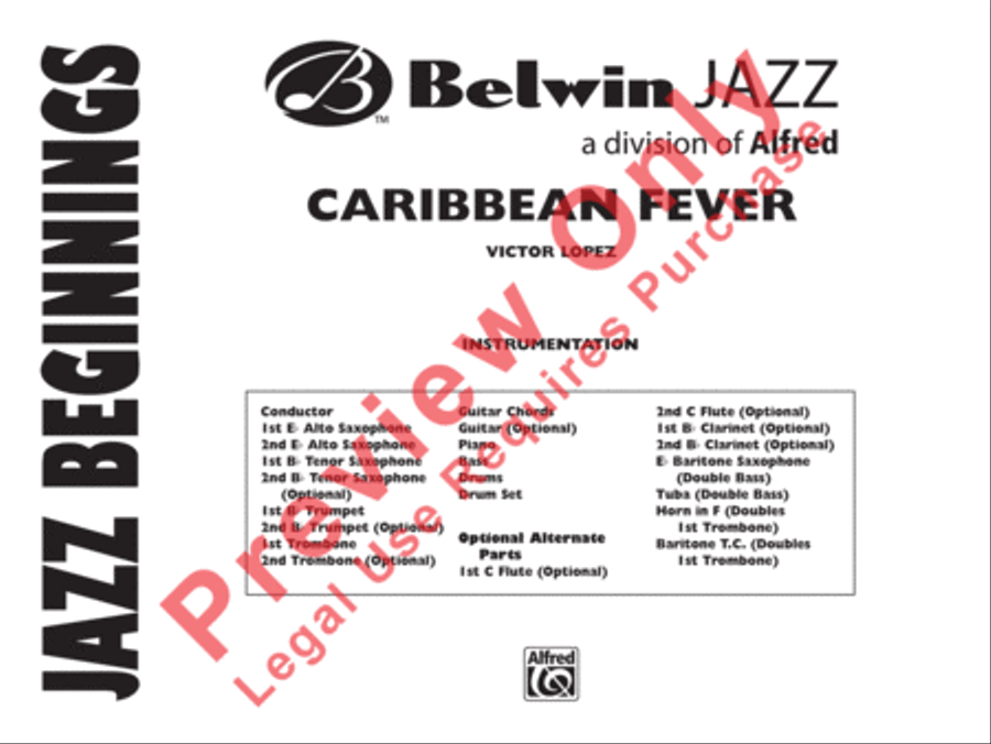 Caribbean Fever Caribbean Fever Jazz Ensemble scores gallery preview page 2