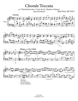 Chorale Toccata, op. 41