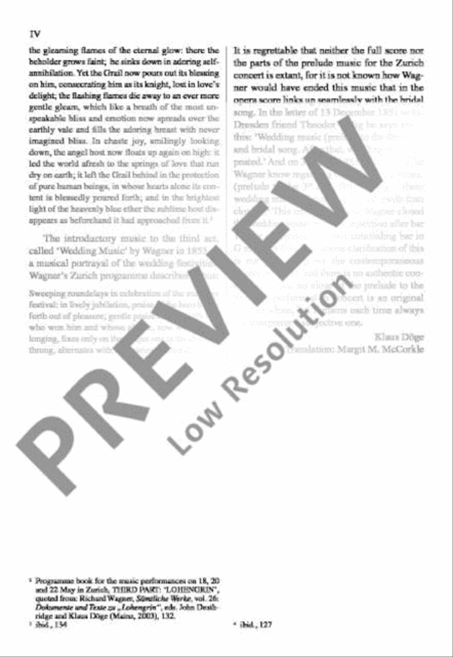 Lohengrin Lohengrin Orchestra scores gallery preview page 5