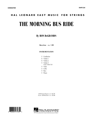 The Morning Bus Ride - Conductor Score (Full Score)
