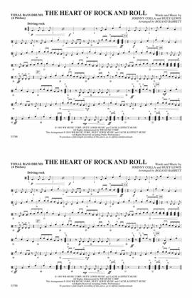 The Heart of Rock and Roll: Tonal Bass Drum