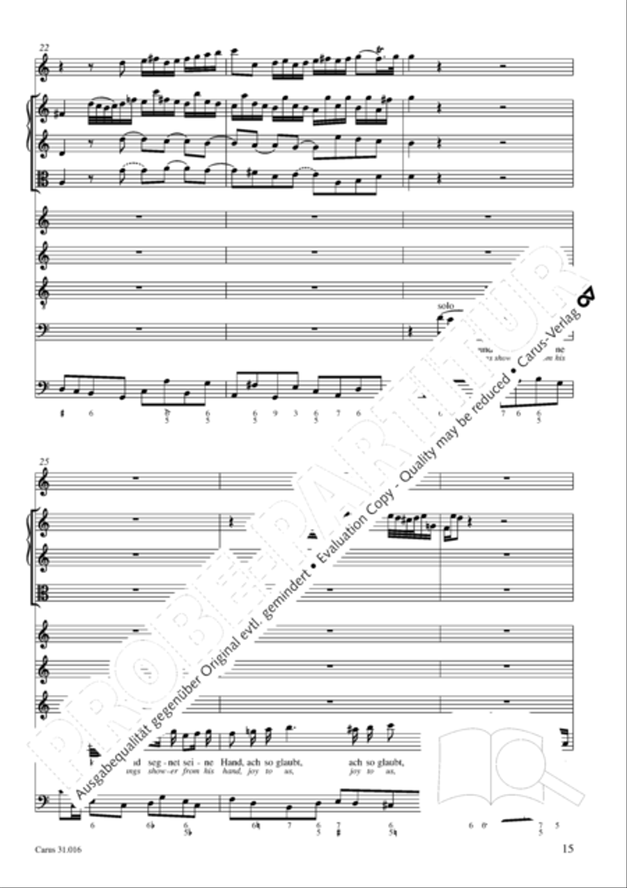 Lord God, thy praise we sing (Herr Gott, dich loben wir) ATB scores gallery preview page 16