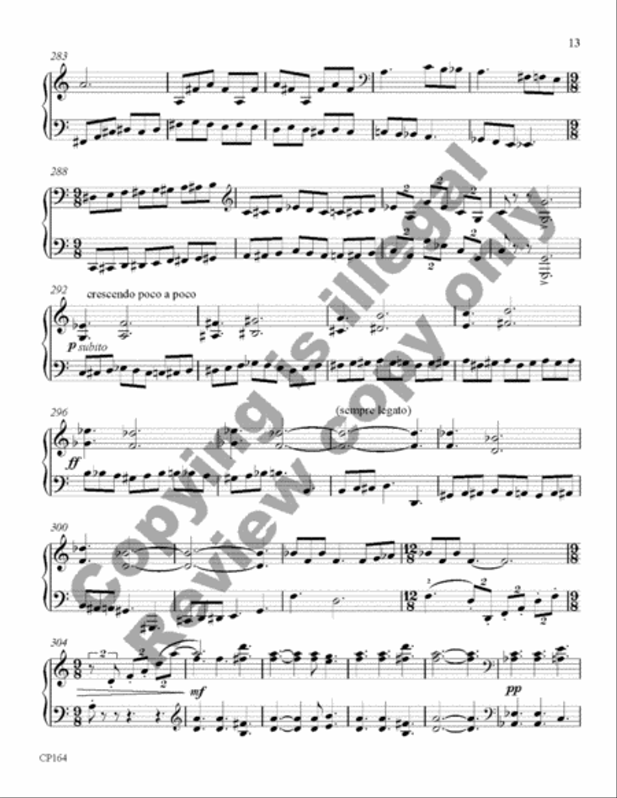 Rondeau Rondeau Piano Solo scores gallery preview page 13
