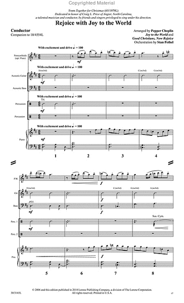 Rejoice with Joy to the World - Instrumental Ensemble Score and Parts image number null