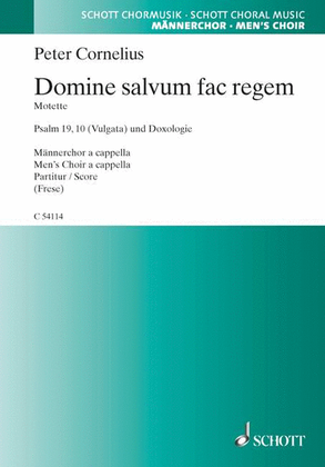 Book cover for Domine Salvum fac Regem Motets