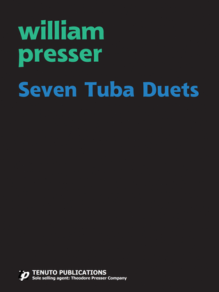 Book cover for 7 Tuba Duets