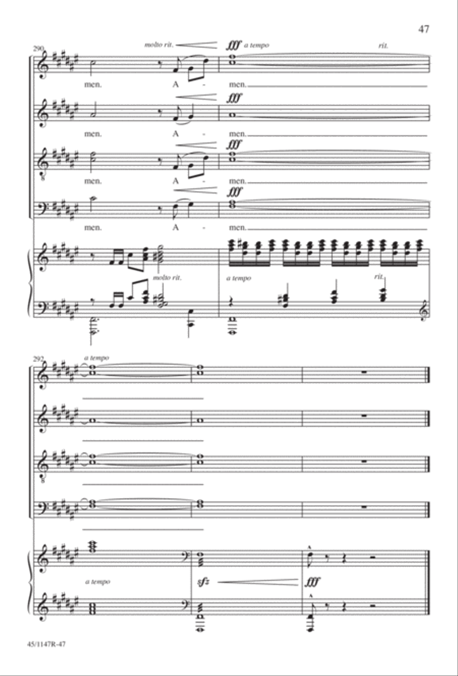 Magnificat Magnificat Divisi scores gallery preview page 48