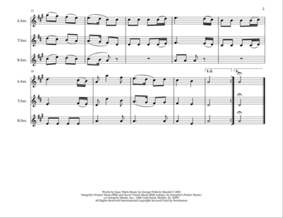 Joy To The World Joy To The World Small Ensemble scores gallery preview page 2