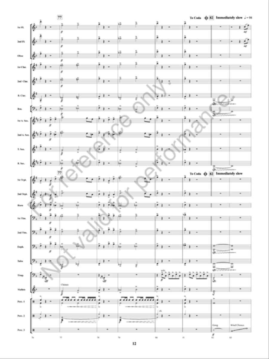 Carolina's Majesty Concert Band scores gallery preview page 13