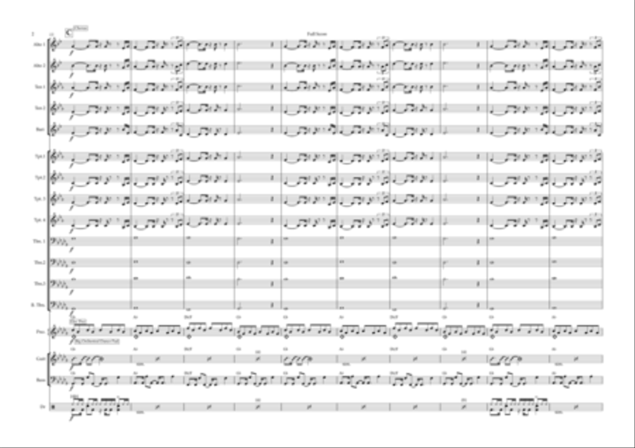Chandelier Jazz Ensemble scores gallery preview page 2