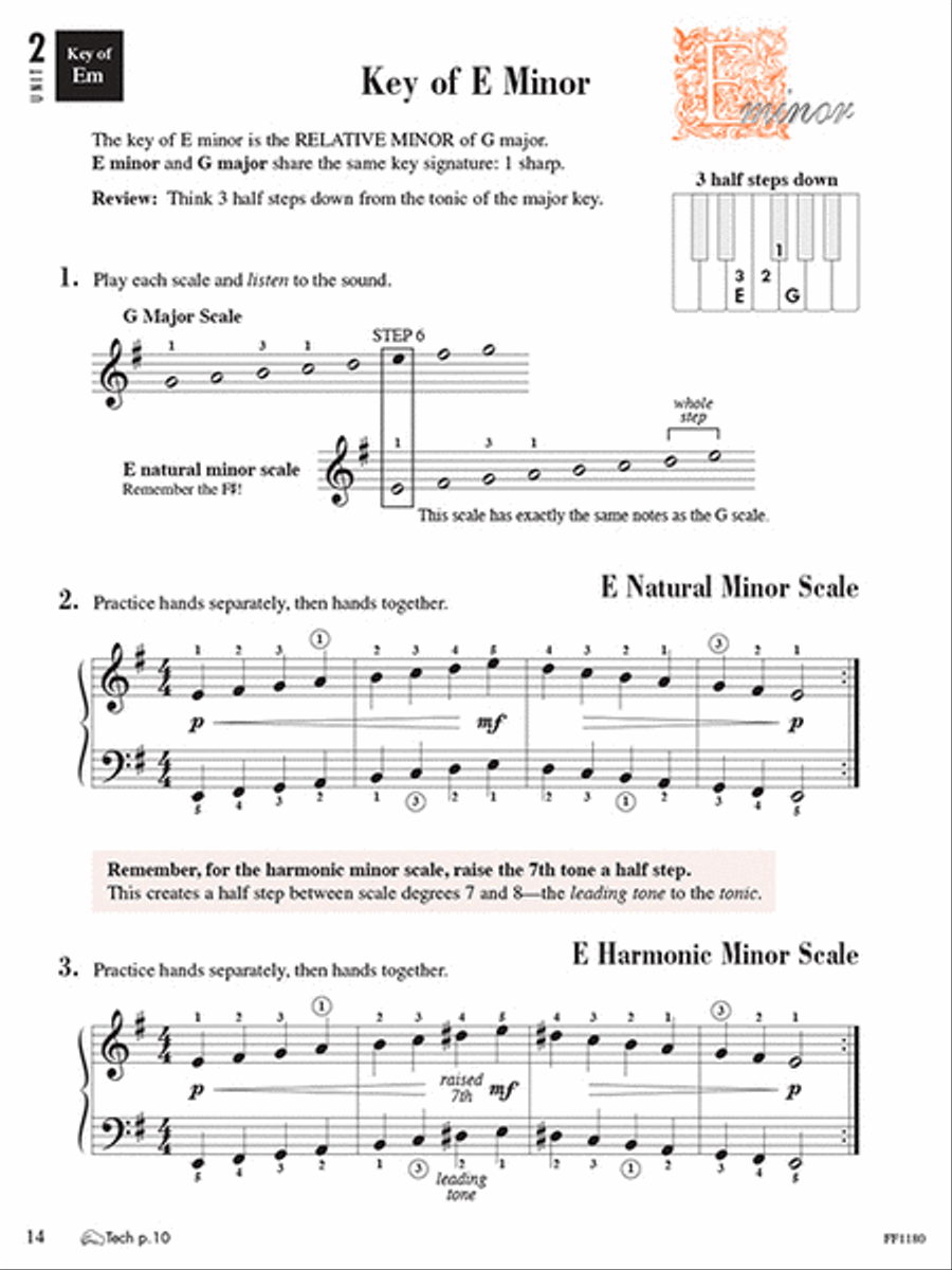Level 3B – Lesson Book – 2nd Edition Piano Method scores gallery preview page 5
