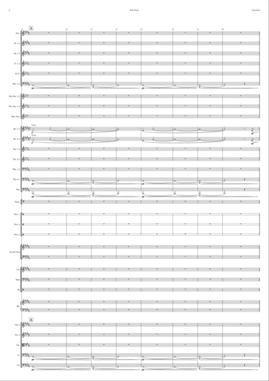 Overture Overture Full Orchestra scores gallery preview page 2