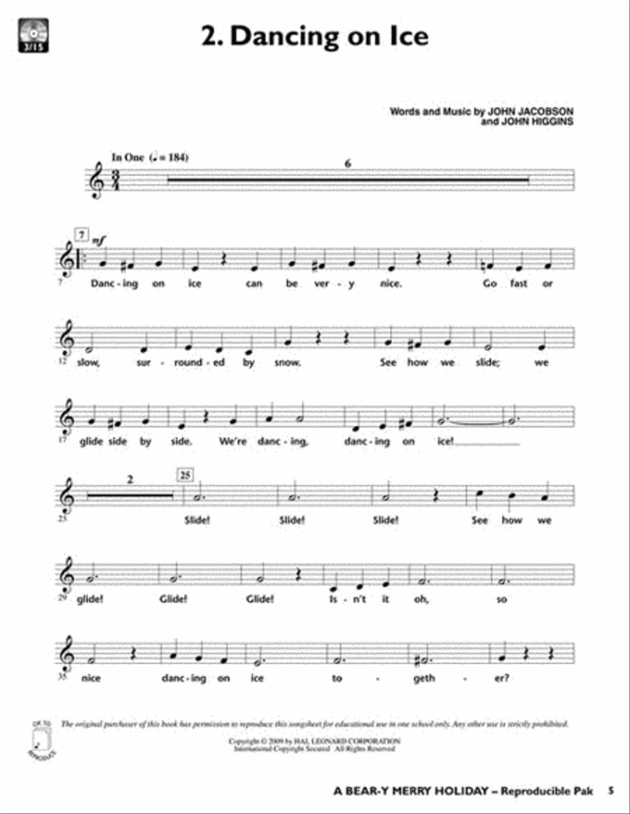 A Bear-y Merry Holiday A Bear-y Merry Holiday Choir scores gallery preview page 3