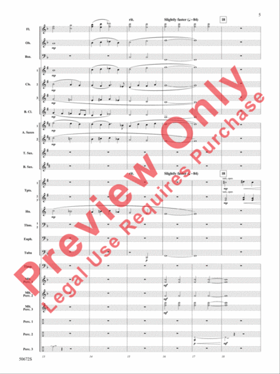 Ascension Ascension Concert Band scores gallery preview page 6