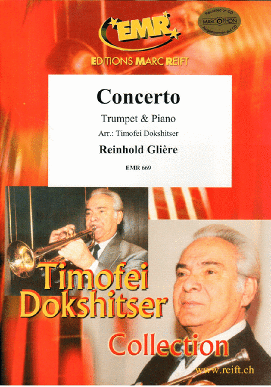 Concerto Trumpet Solo scores gallery preview page 1