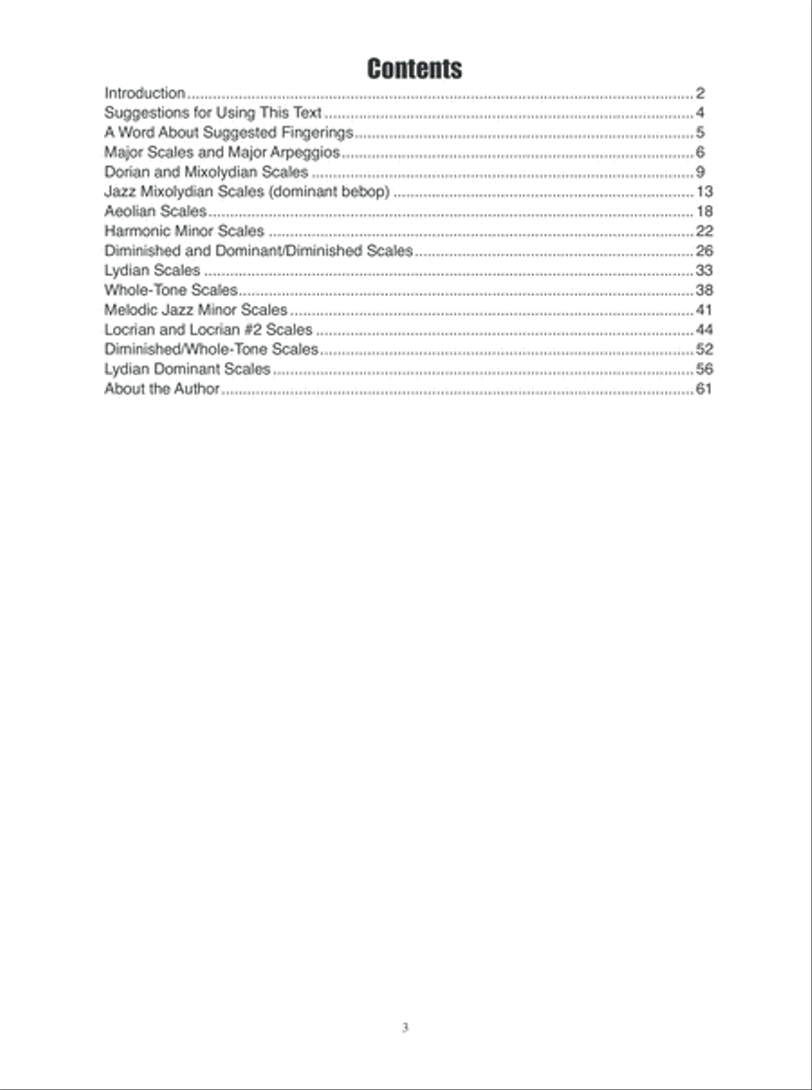 Scale & Arpeggio Studies for Guitar with Linear Examples Classical Guitar scores gallery preview page 4