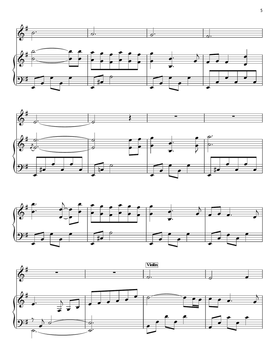 Temple Dance Flute scores gallery preview page 5