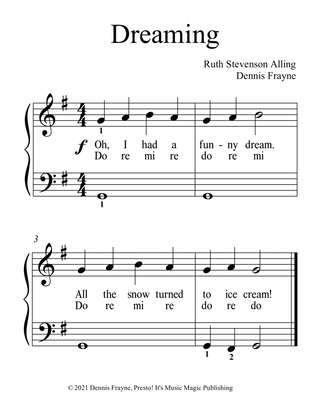 Dreaming (standard notation)