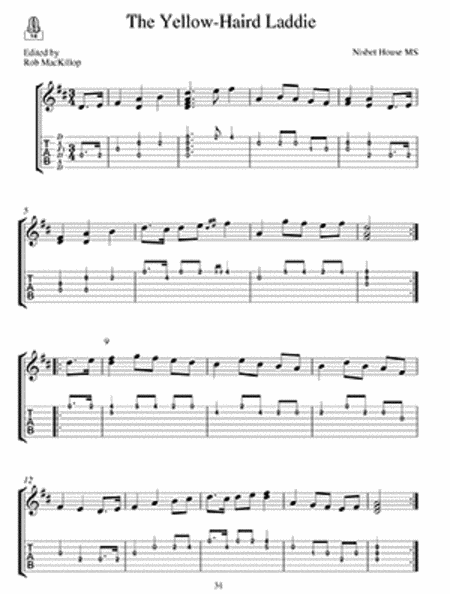 Scottish 18th-Century Guitar Tunes image number null