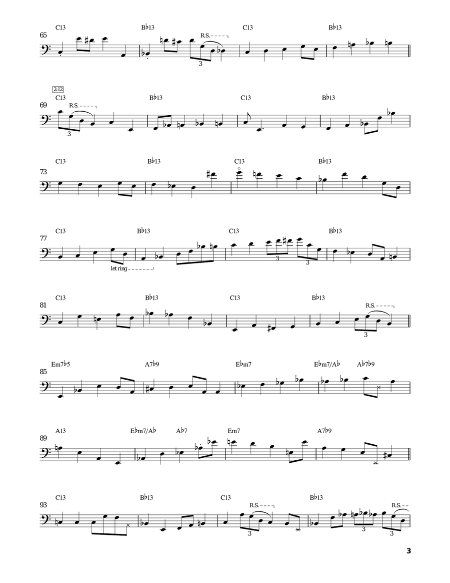 Killer Joe Bass Voice scores gallery preview page 3