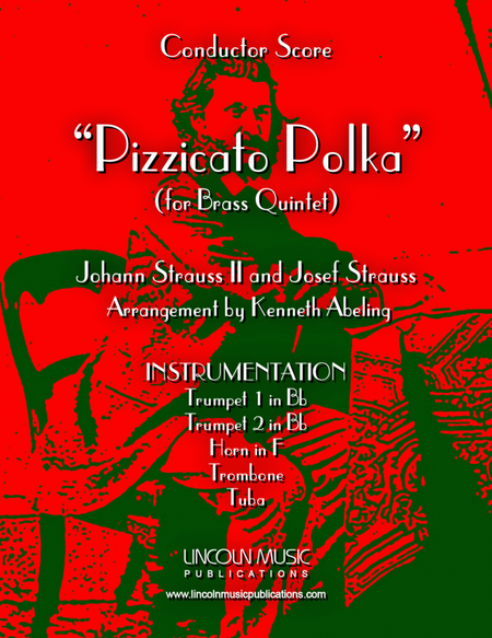 Strauss II – Pizzicato Polka (for Brass Quintet) image number null