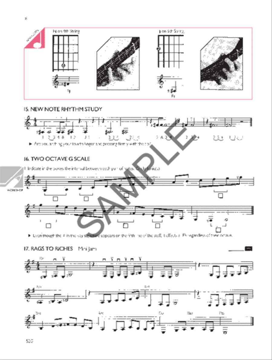 Guitar Sessions, Book 2 (Book and Digital Audio) Guitar scores gallery preview page 2