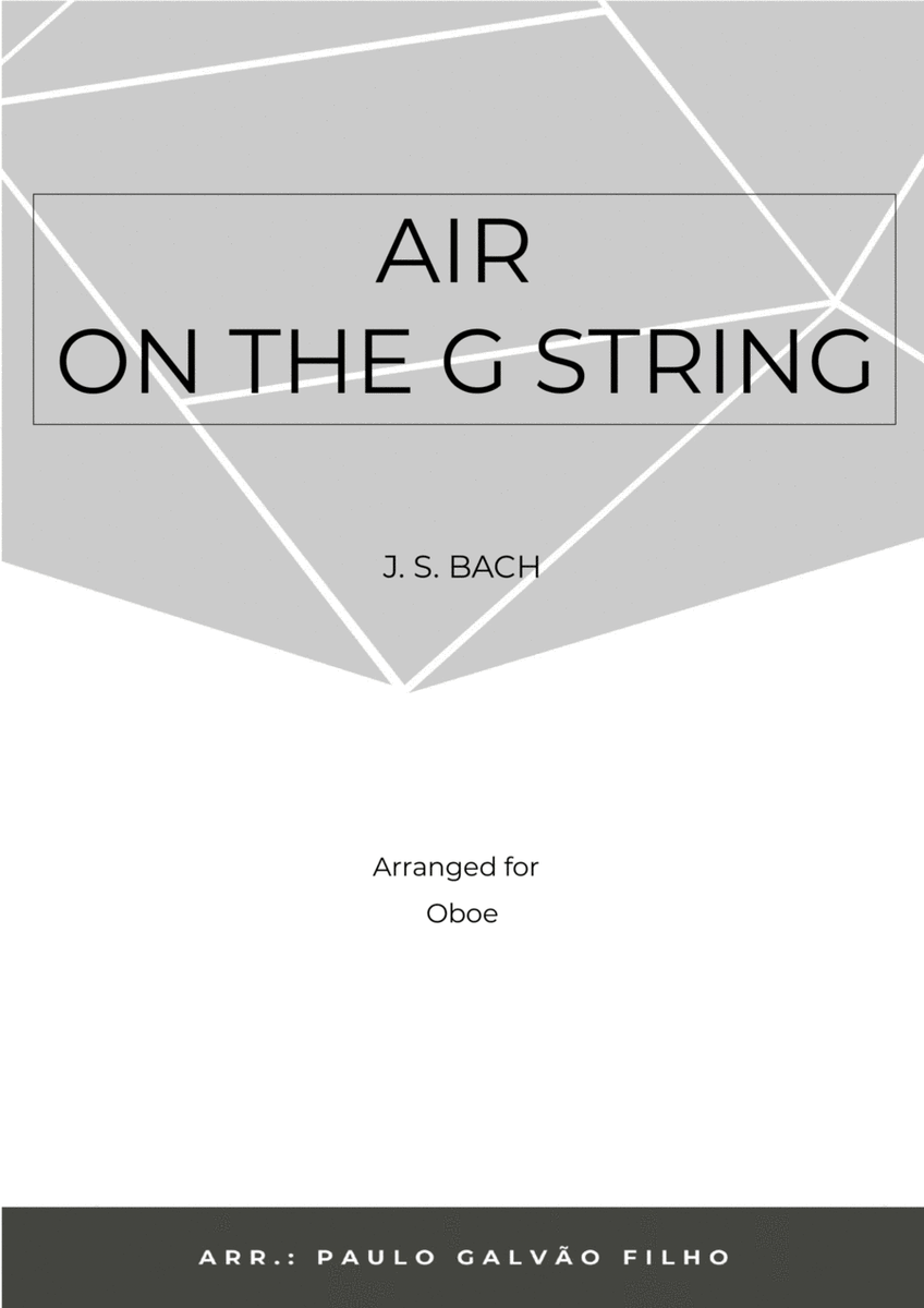 AIR ON THE G STRING – OBOE SOLO image number null