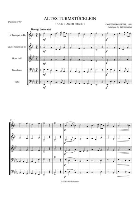 Allegretto From Sonata Opus 14, #1