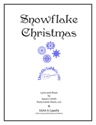 Snowflake Christmas SSAA A Capella