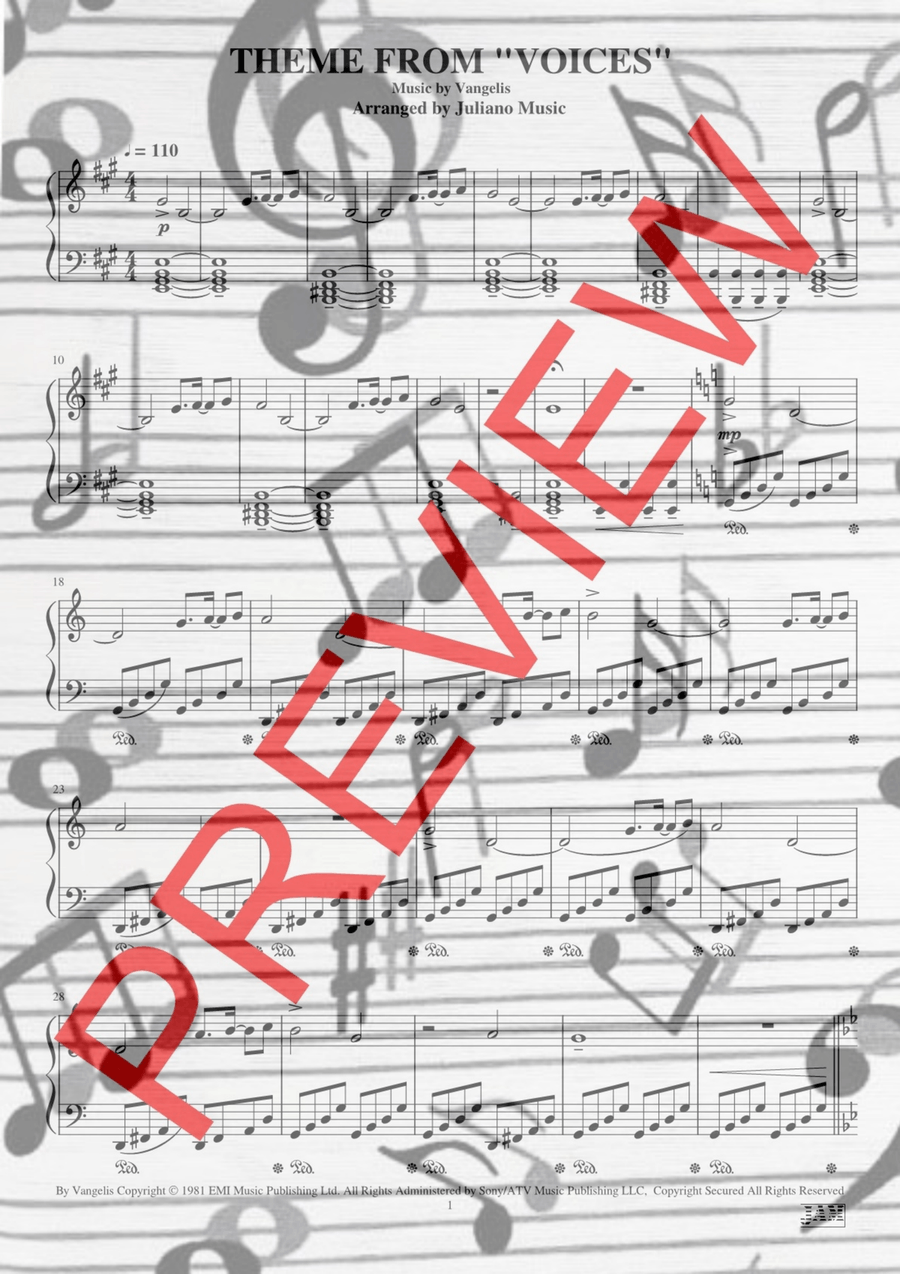 Voices Voice scores gallery preview page 2