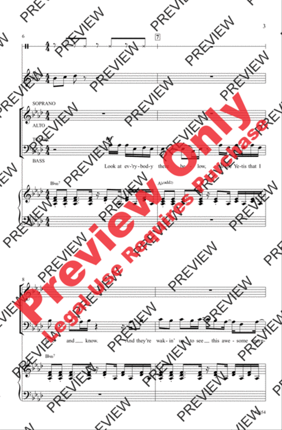 Perfection 4-Part scores gallery preview page 3