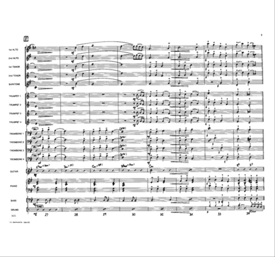 Kick Back Kick Back Jazz Ensemble scores gallery preview page 5