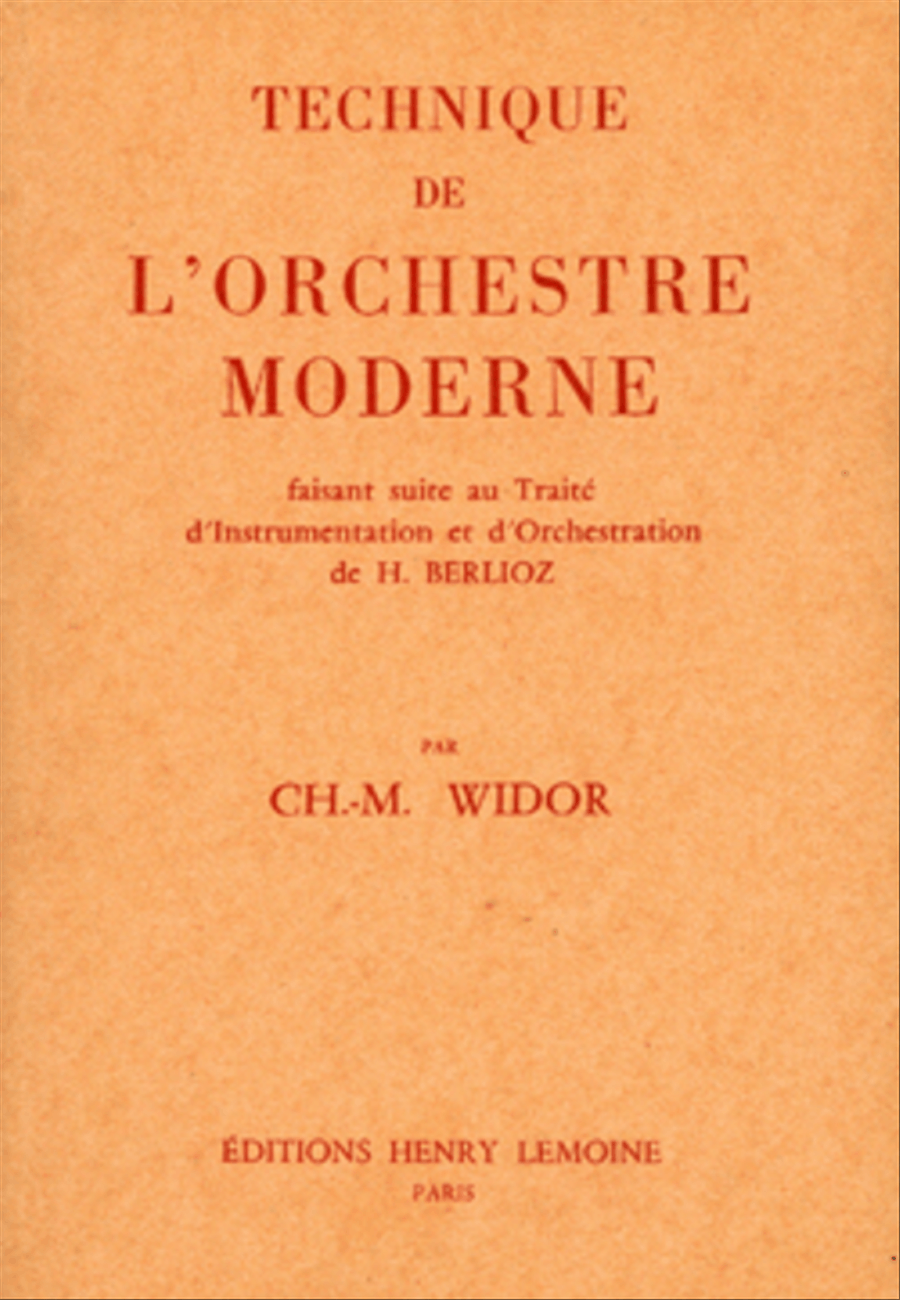 Technique De L'Orchestre Moderne Score scores gallery preview page 1