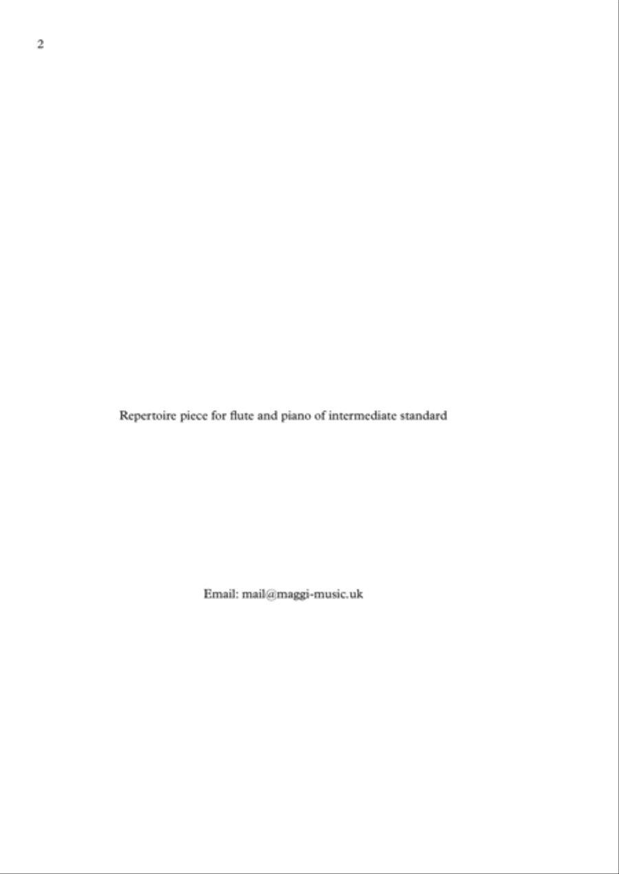 Donkeys and Fireflies Flute Solo scores gallery preview page 2