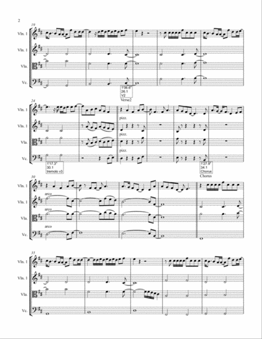 The Lakes String Quartet scores gallery preview page 2