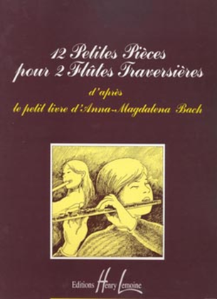 Book cover for Petites pieces (12) du Petit livre d'Anna Magdalena