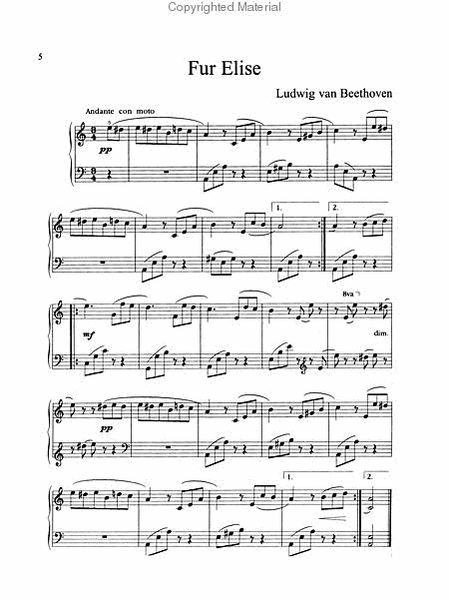 First Teacher's Classics for Easy Piano