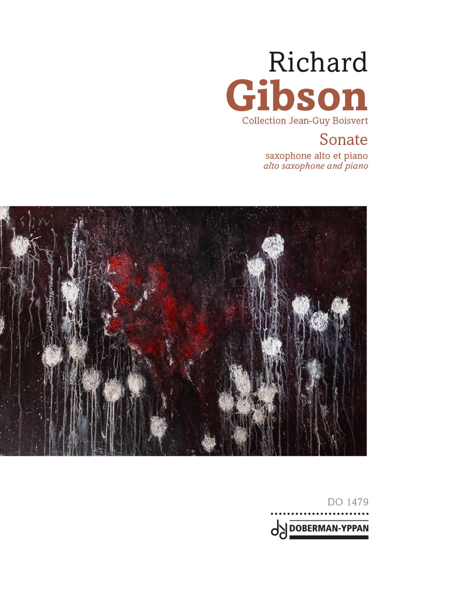 Sonate, opus 107 Alto Saxophone scores gallery preview page 1