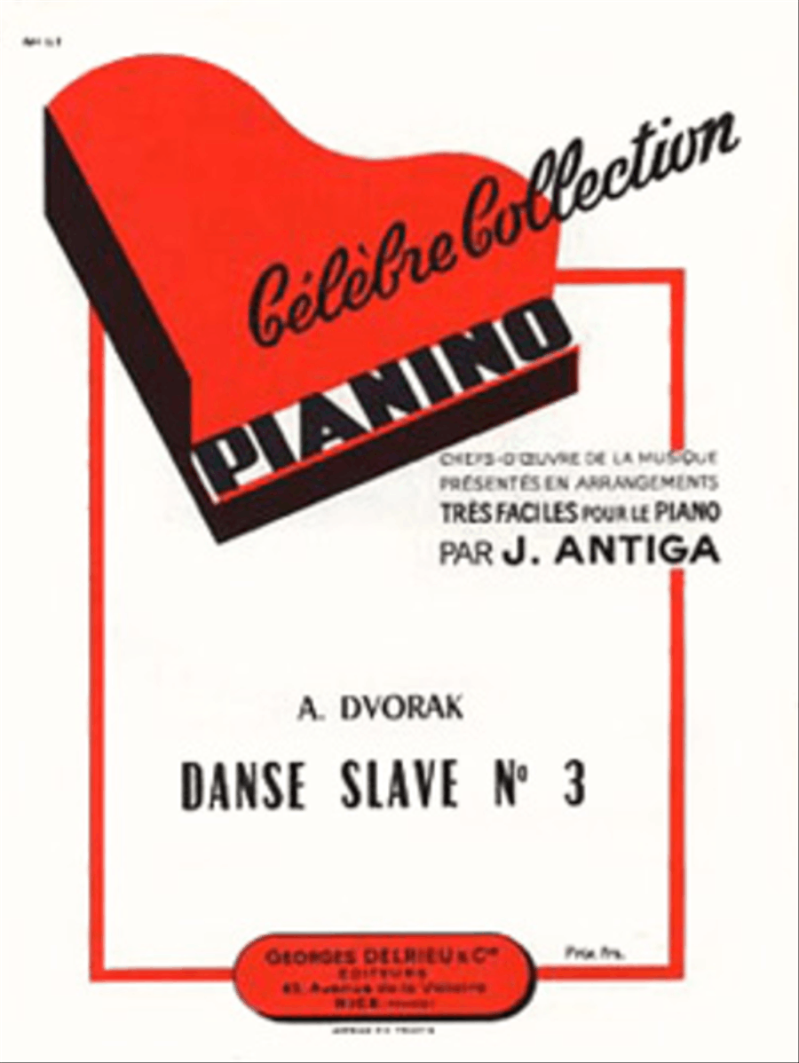 Danse slave No. 3 - Pianino 117 Piano Solo scores gallery preview page 1