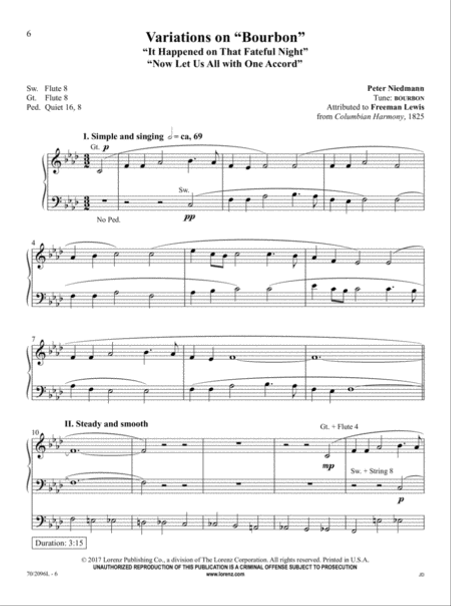 The Organist's Library, Vol. 63 Organ Solo scores gallery preview page 4