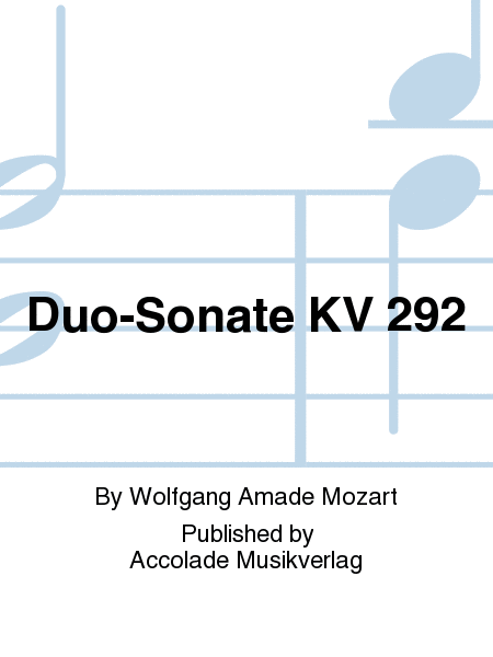 Duo-Sonate KV 292