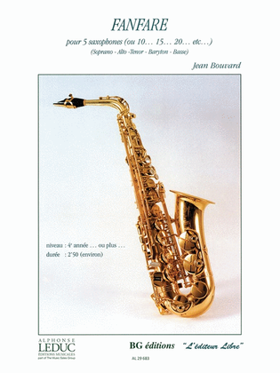 Fanfare (saxophone Ensemble (5 Or More))