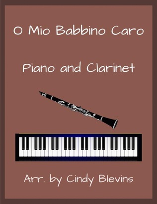 Book cover for O Mio Babbino Caro, for Piano and Clarinet