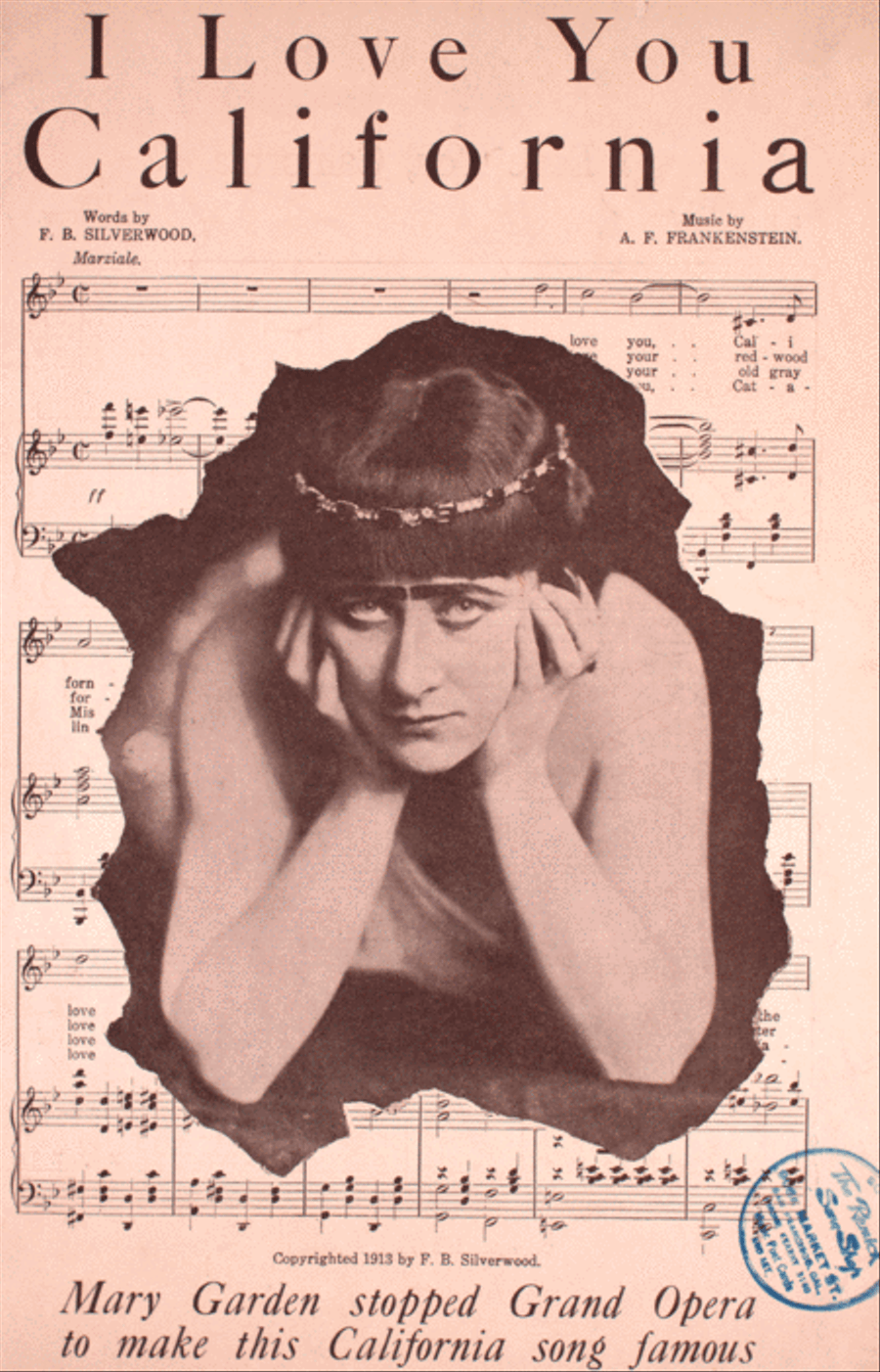 I Love You California Voice scores gallery preview page 1