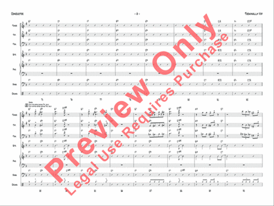 Terminally Hip Terminally Hip Jazz Ensemble scores gallery preview page 19