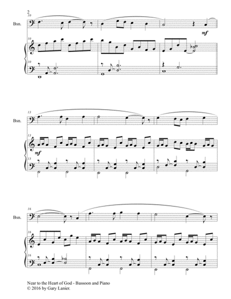 3 HYMNS OF PEACE AND COMFORT (for Bassoon with Piano - Instrument Part included) image number null
